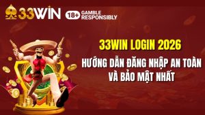 33WIN Login 2026 – Đăng Nhập Nhanh, An Toàn